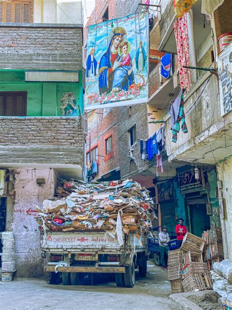 garbage city cairo|Cairo Garbage City: A Suburb That Gives A New Meaning To Trash.